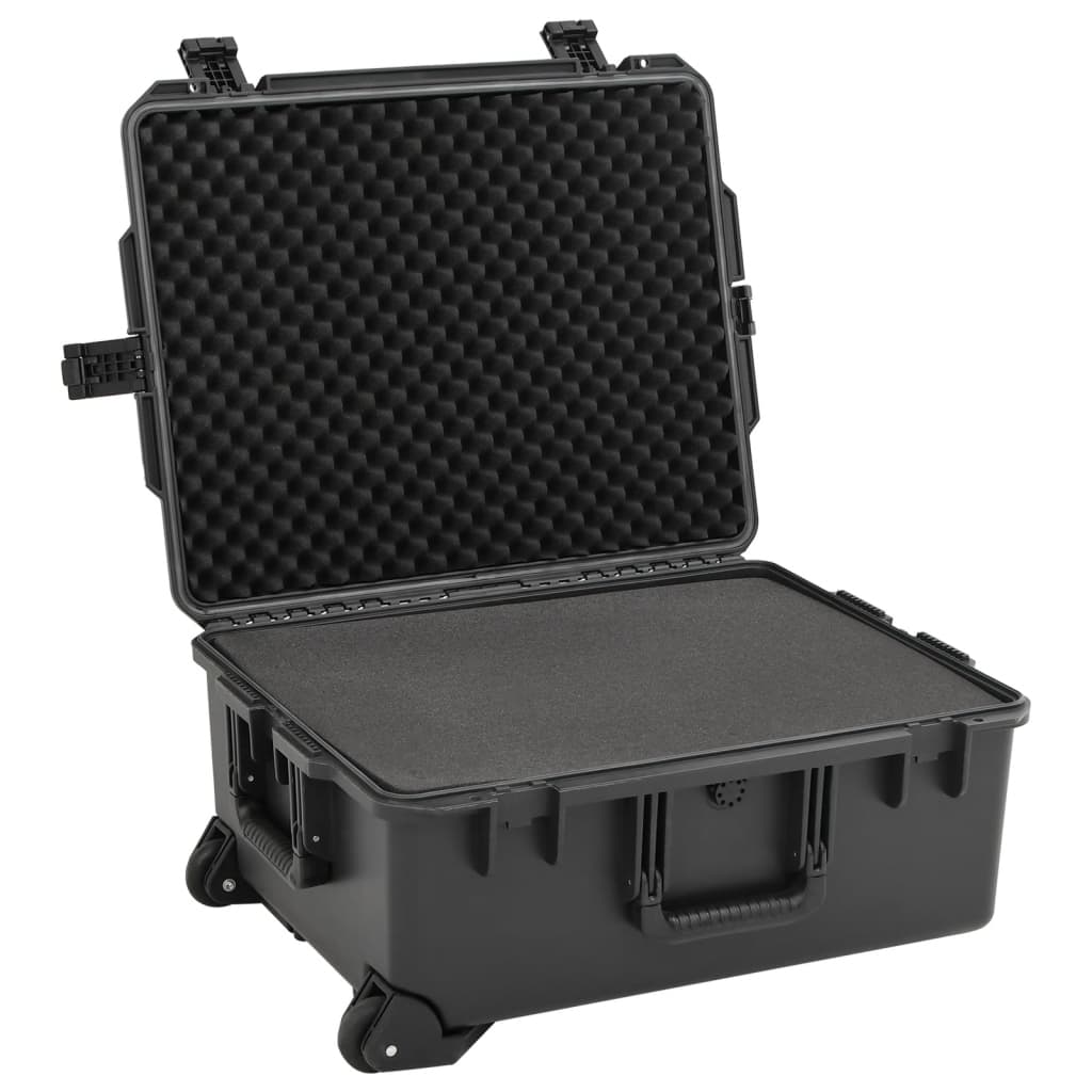 Valigetta da Volo Portatile Nera 62,5x50x28,5 cm in PP