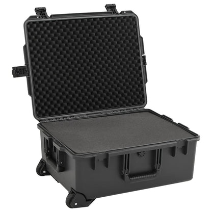 Valigetta da Volo Portatile Nera 62,5x50x28,5 cm in PP