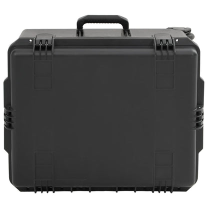 Valigetta da Volo Portatile Nera 62,5x49,5x37 cm in PP