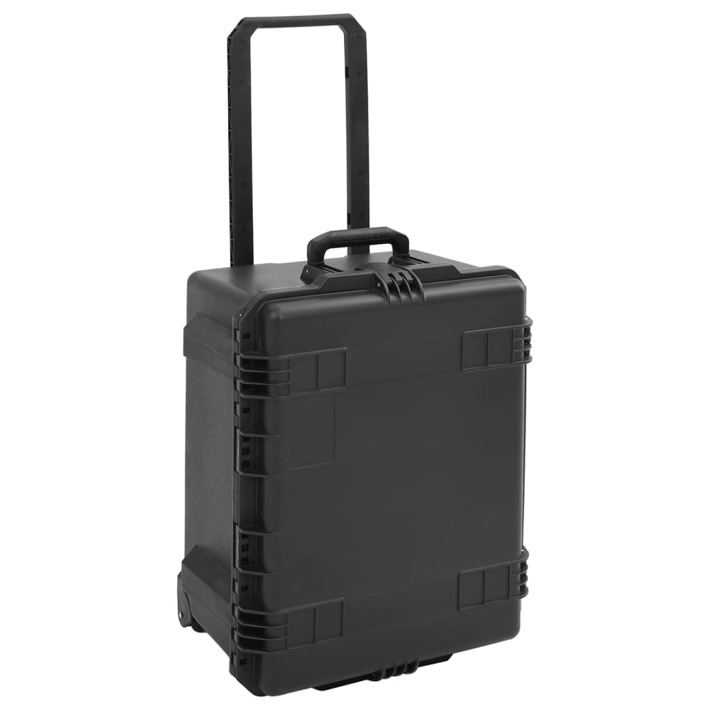 Valigetta da Volo Portatile Nera 62,5x49,5x37 cm in PP