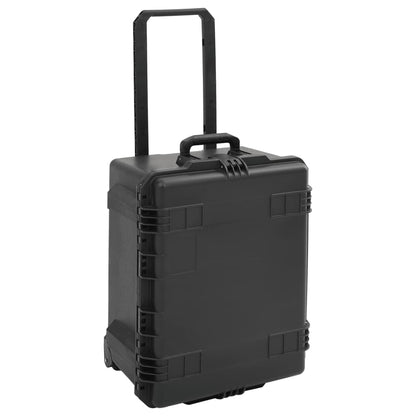 Valigetta da Volo Portatile Nera 62,5x49,5x37 cm in PP
