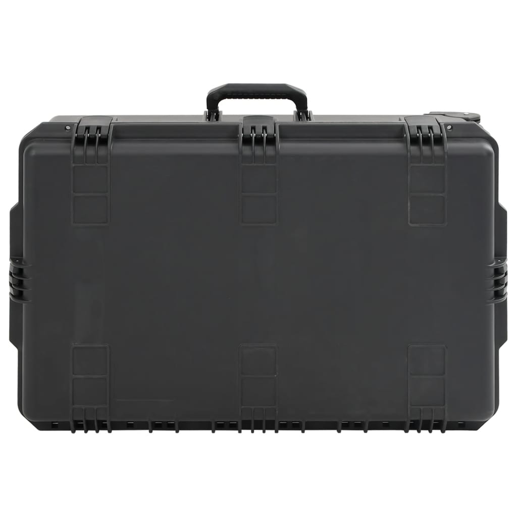 Valigetta da Volo Portatile Nera 79,5x51,5x30,5 cm in PP