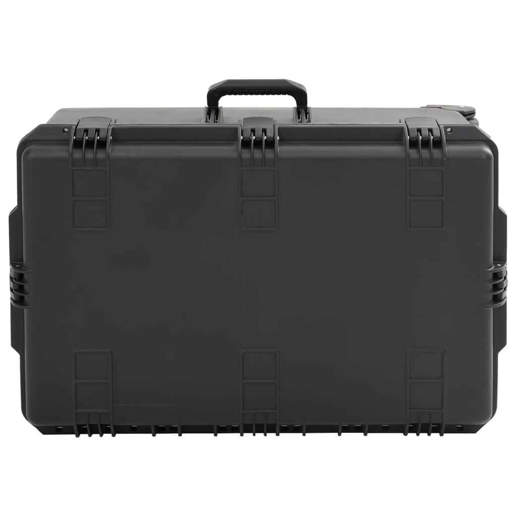 Valigetta da Volo Portatile Nera 79,5x52x39 cm in PP