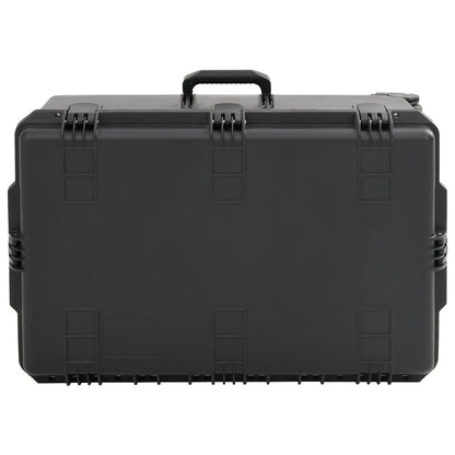 Valigetta da Volo Portatile Nera 79,5x52x39 cm in PP