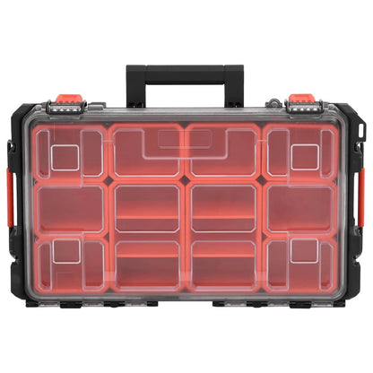 Valigetta da Volo Portatile Nera 55,5x34,5x13,5 cm in PP