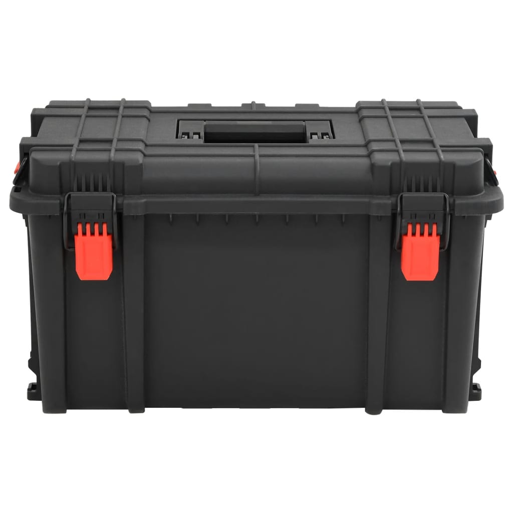 Valigetta da Volo Portatile Nera 57x35x32,5 cm in PP
