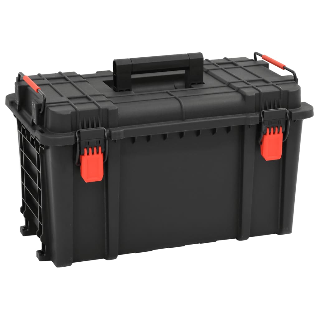 Valigetta da Volo Portatile Nera 57x35x32,5 cm in PP