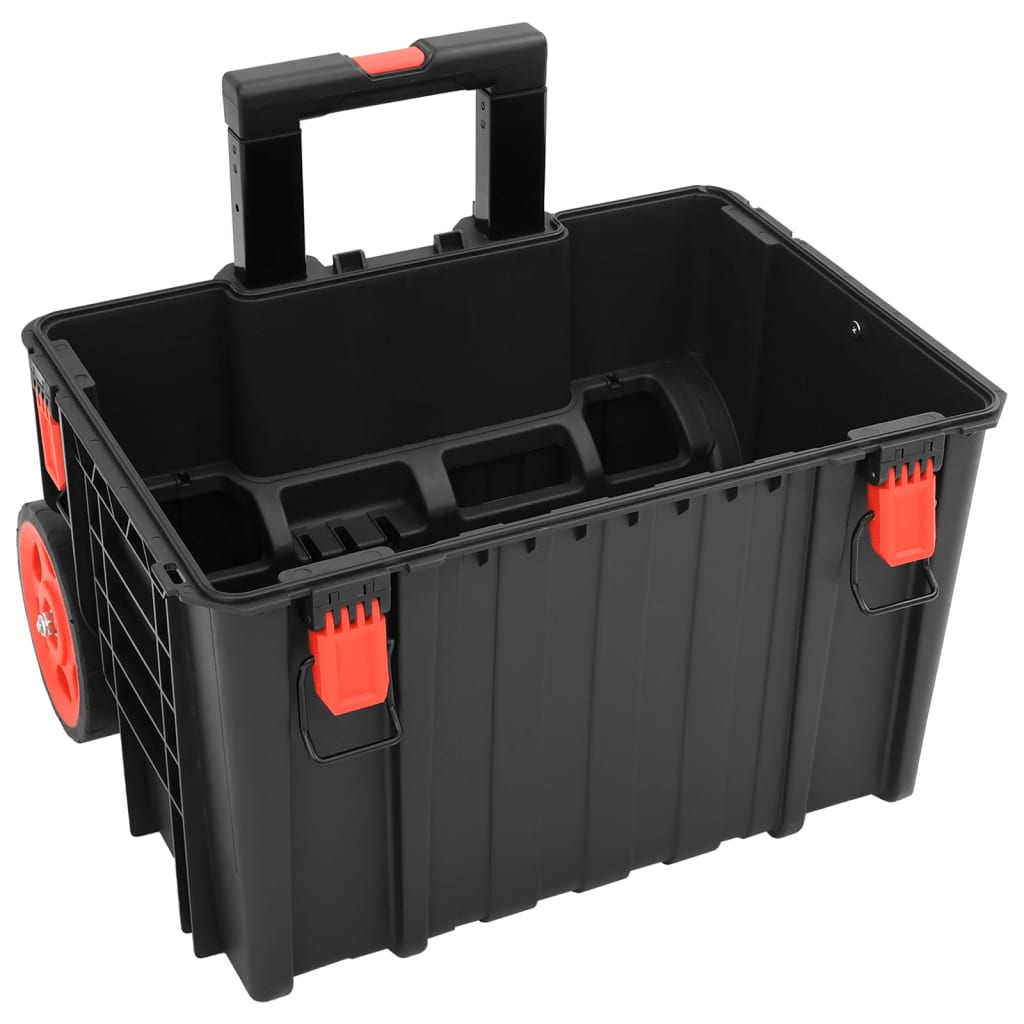 Valigetta da Volo Portatile Nera 56,5x45,5x48 cm in PP