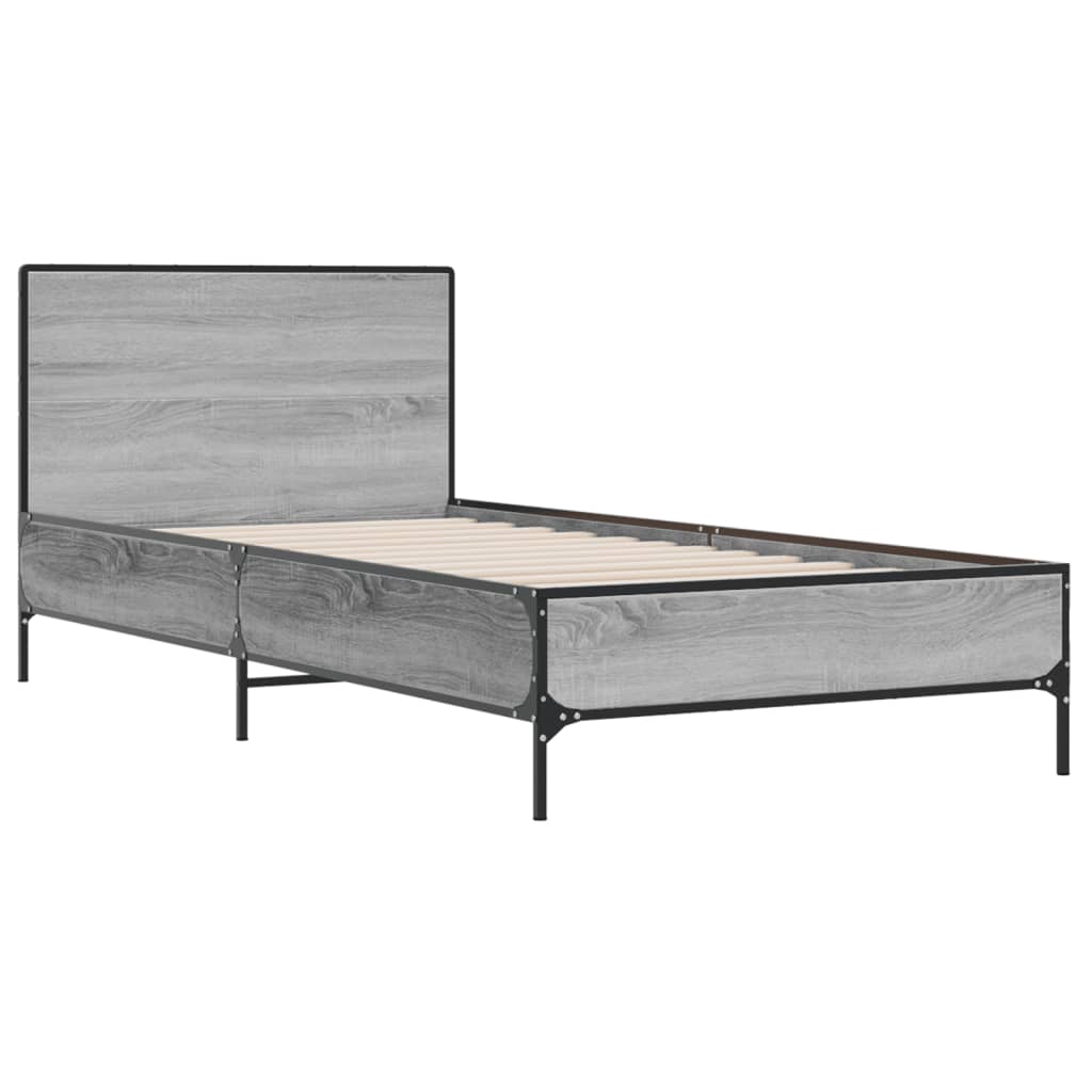 Giroletto senza Materasso Rovere Sonoma 90x190 cm