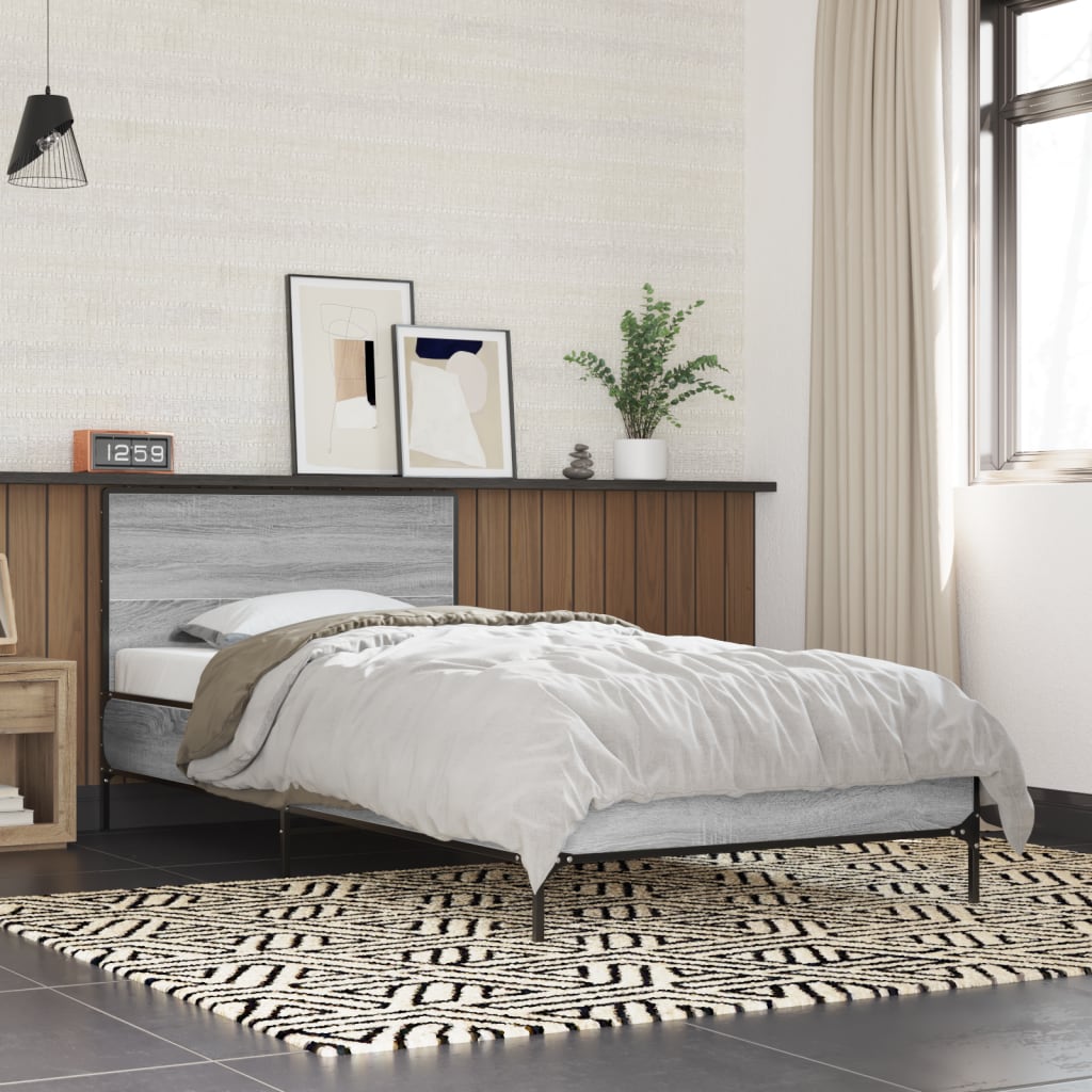 Giroletto senza Materasso Rovere Sonoma 90x190 cm