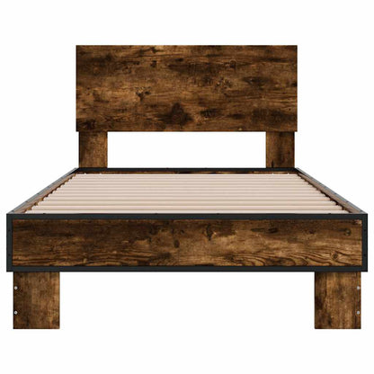 Giroletto Rovere Fumo 75x190 cm in Legno Multistrato e Metallo