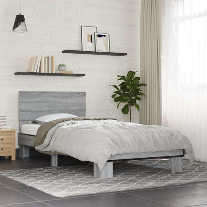 Giroletto senza Materasso Rovere Sonoma 90x190 cm