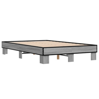 Giroletto Grigio Sonoma 120x190 cm in Legno Multistrato Metallo