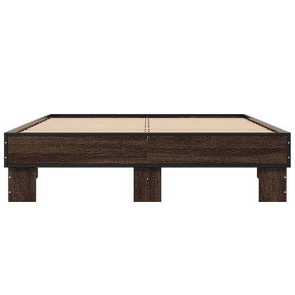 Giroletto Rovere Marrone 135x190cm in Legno Multistrato Metallo