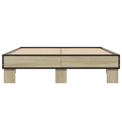 Giroletto Rovere Sonoma 140x190 cm in Legno Multistrato Metallo