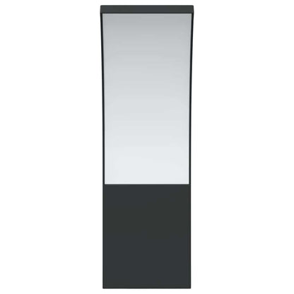 Applique per Esterni con LED 2 pz Nere Alluminio Pressofuso