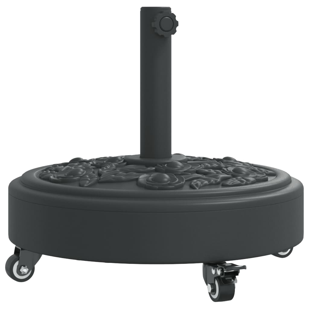 Base per Ombrellone con Ruote per Pali ÃƒËœ38/48 mm 27 kg Rotonda