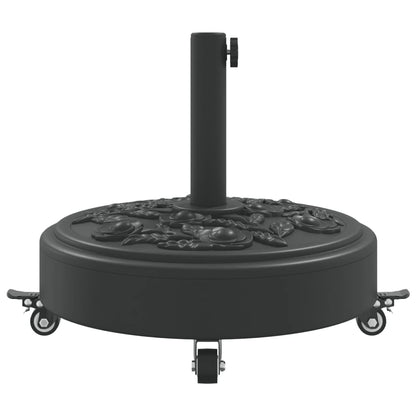 Base per Ombrellone con Ruote per Pali ÃƒËœ38/48 mm 27 kg Rotonda