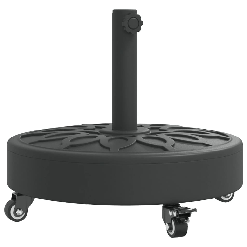 Base per Ombrellone con Ruote per Pali ÃƒËœ38/48 mm 27 kg Rotonda