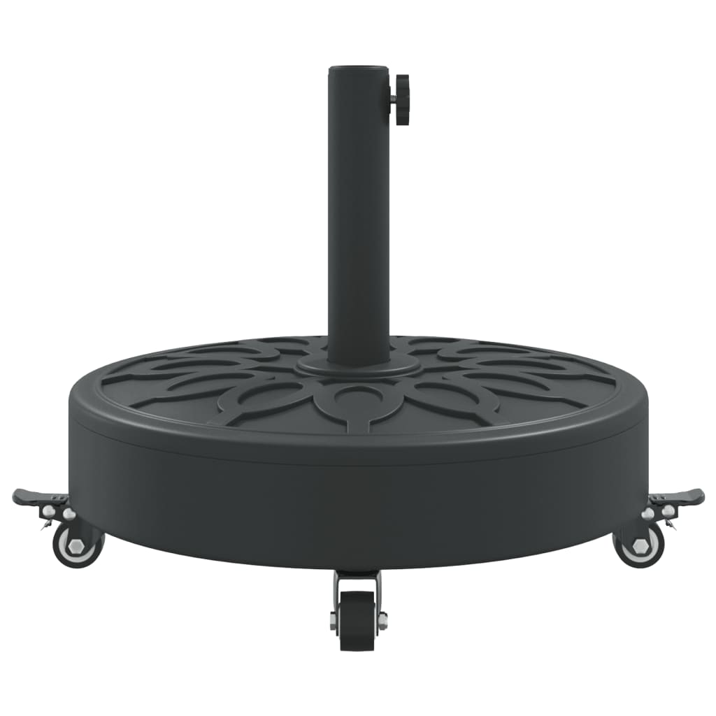 Base per Ombrellone con Ruote per Pali ÃƒËœ38/48 mm 27 kg Rotonda