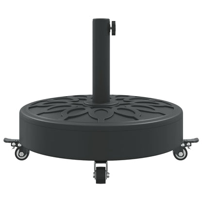 Base per Ombrellone con Ruote per Pali ÃƒËœ38/48 mm 27 kg Rotonda