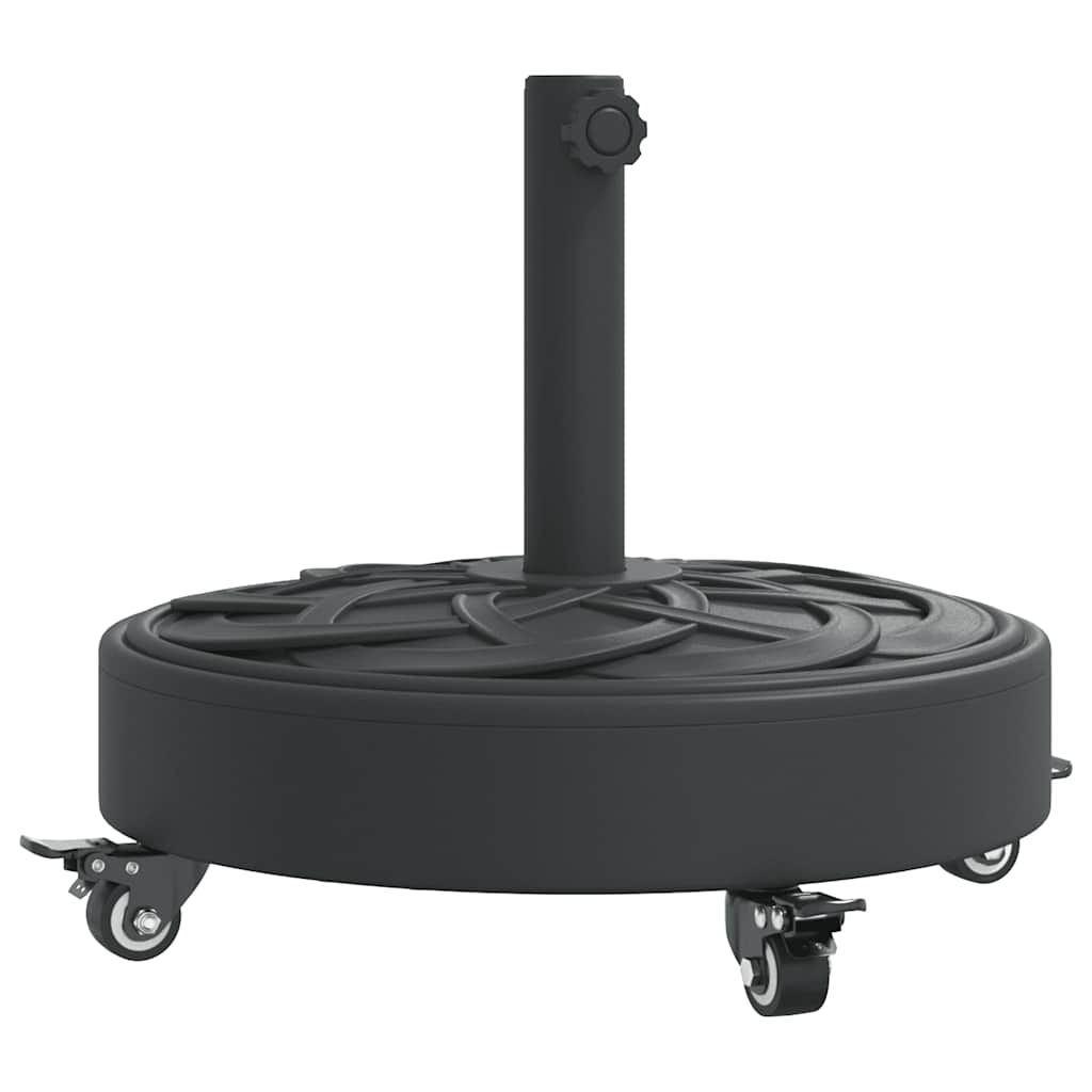 Base per Ombrellone con Ruote per Pali ÃƒËœ38/48 mm 27 kg Rotonda