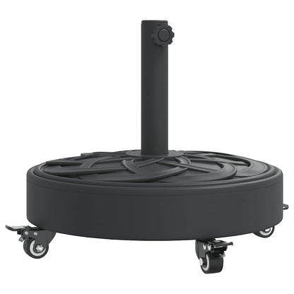 Base per Ombrellone con Ruote per Pali ÃƒËœ38/48 mm 27 kg Rotonda