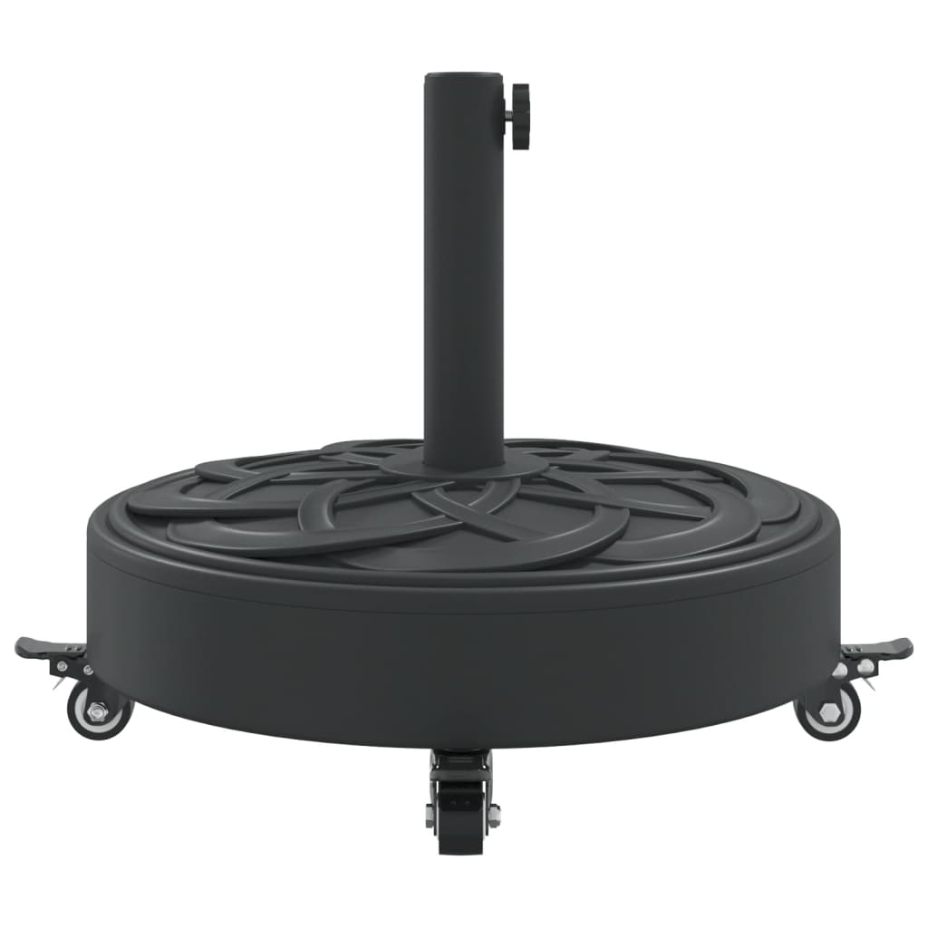Base per Ombrellone con Ruote per Pali ÃƒËœ38/48 mm 27 kg Rotonda