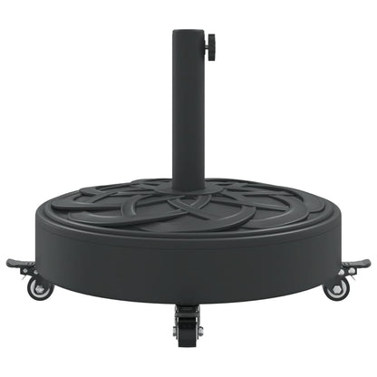 Base per Ombrellone con Ruote per Pali ÃƒËœ38/48 mm 27 kg Rotonda