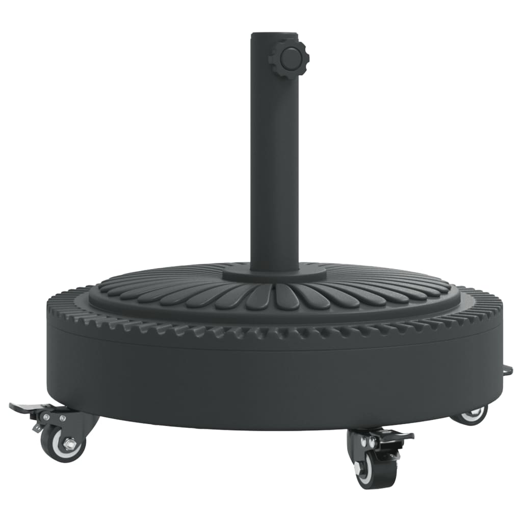 Base per Ombrellone con Ruote per Pali ÃƒËœ38/48 mm 27 kg Rotonda