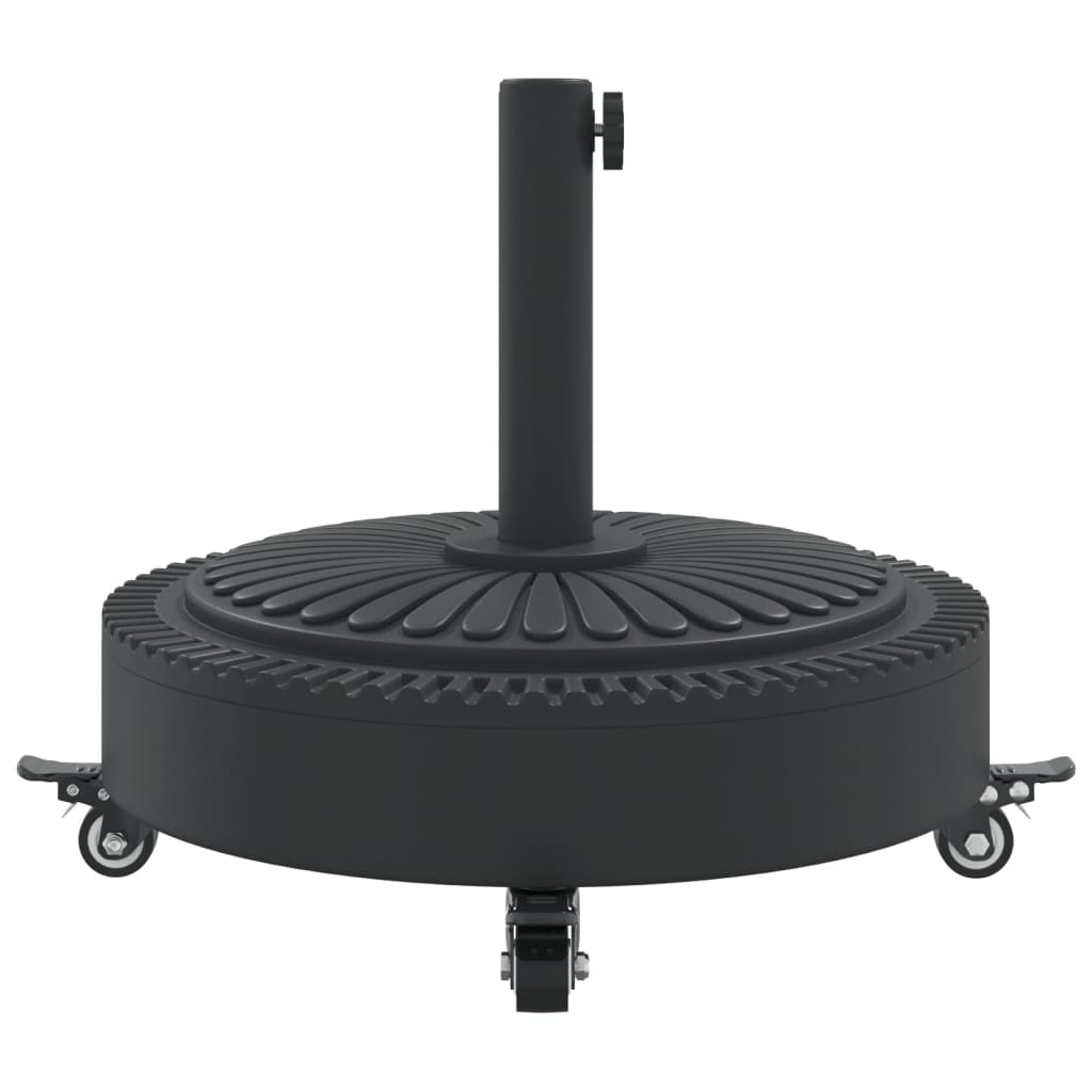 Base per Ombrellone con Ruote per Pali ÃƒËœ38/48 mm 27 kg Rotonda