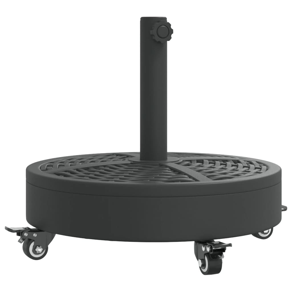 Base per Ombrellone con Ruote per Pali ÃƒËœ38/48 mm 27 kg Rotonda