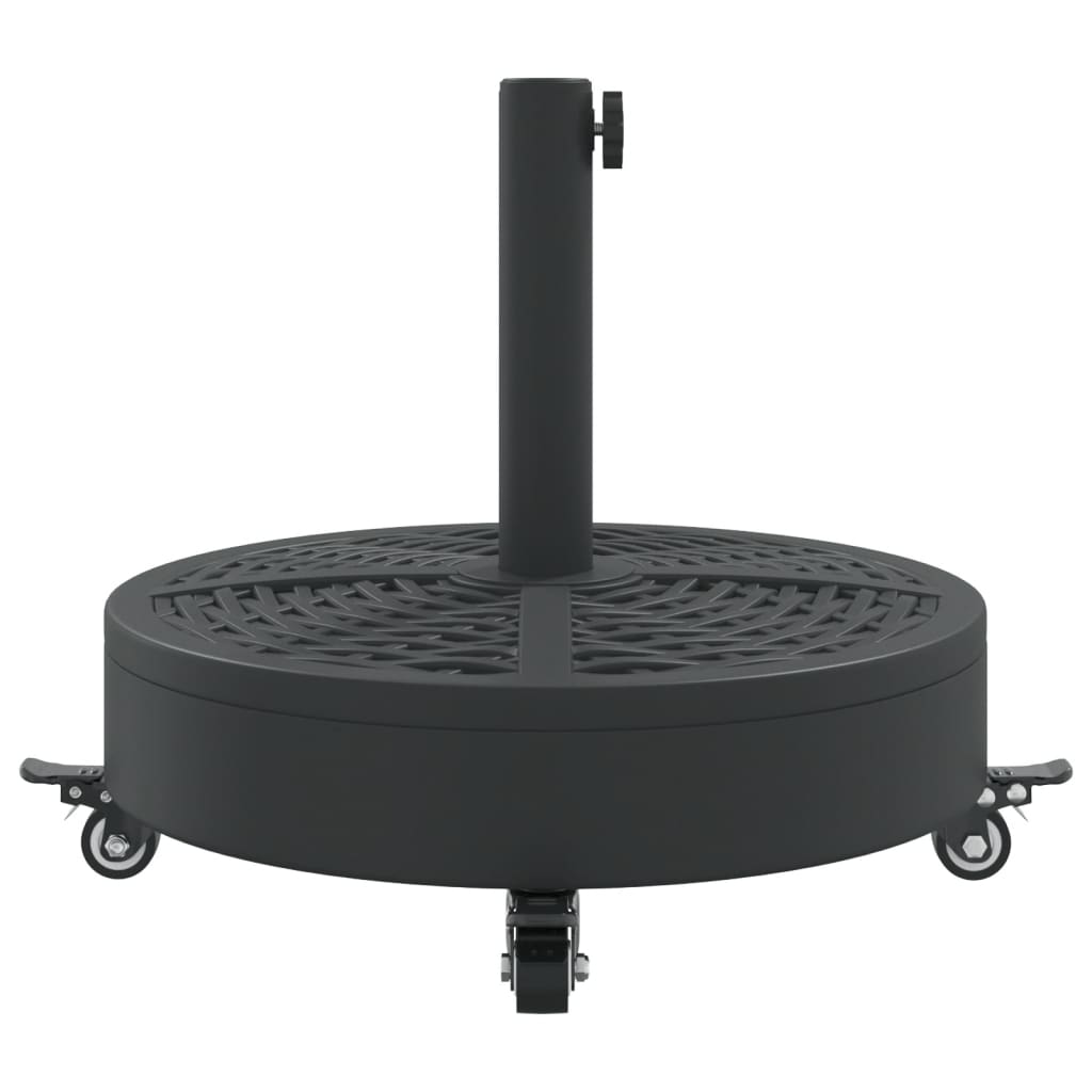 Base per Ombrellone con Ruote per Pali ÃƒËœ38/48 mm 27 kg Rotonda