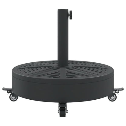 Base per Ombrellone con Ruote per Pali ÃƒËœ38/48 mm 27 kg Rotonda