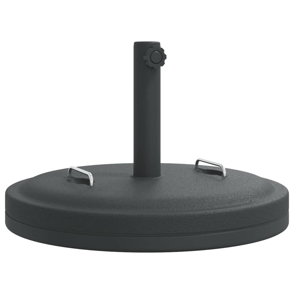 Base per Ombrellone con Manici per Pali ÃƒËœ38/48 mm 25 kg Rotonda