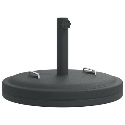 Base per Ombrellone con Manici per Pali ÃƒËœ38/48 mm 25 kg Rotonda