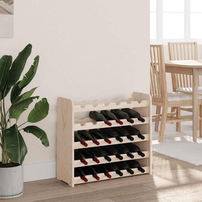 Portavini 67,5x25x60 cm in Legno Massello di Pino