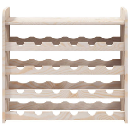 Portavini Pannello Superiore 67,5x25x60 cm Legno Massello Pino