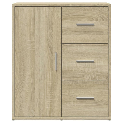 Credenze 2 pz Rovere Sonoma 60x31x70 cm in Legno Multistrato