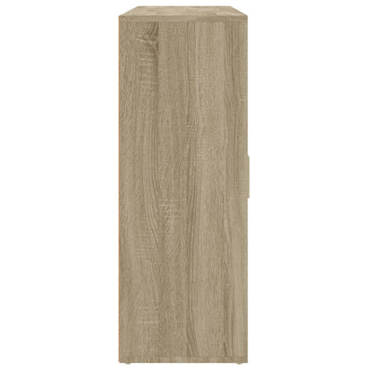 Credenze 3 pz Rovere Sonoma 60x31x84 cm in Legno Multistrato