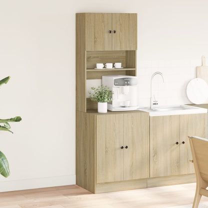 Mobile da Cucina Rovere Sonoma 60x50x180 cm Legno Multistrato