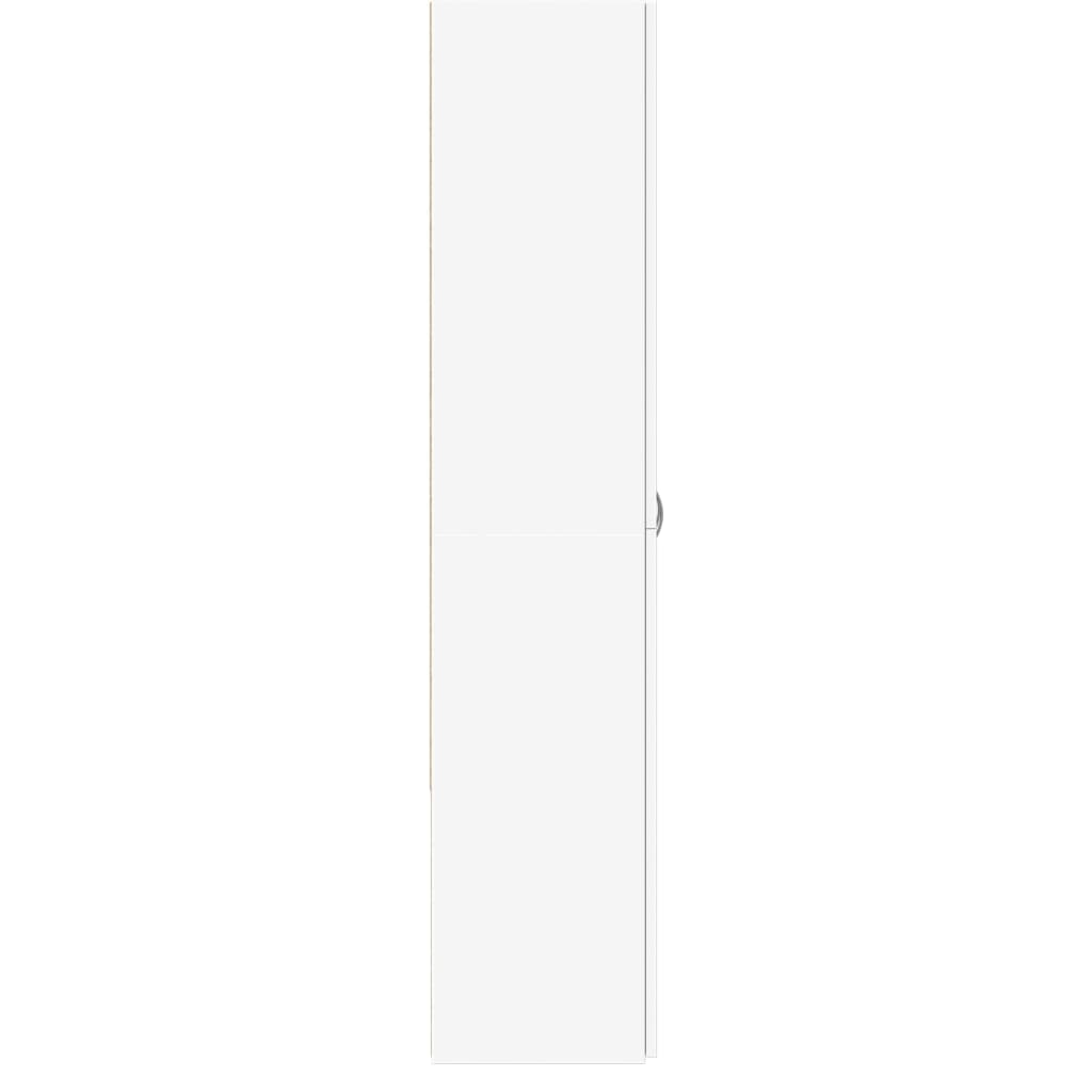 Schedario Bianco 60x32x153 cm in Truciolato