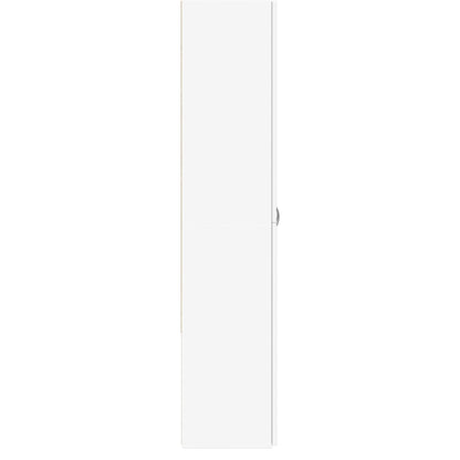 Schedario Bianco 60x32x153 cm in Truciolato
