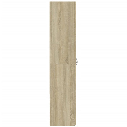 Schedario Rovere Sonoma 60x32x153 cm in Truciolato