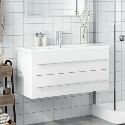 Mobile da Bagno con Lavabo Bianco