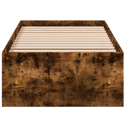 Giroletto senza Materasso Rovere Fumo 75x190 cm in Truciolato