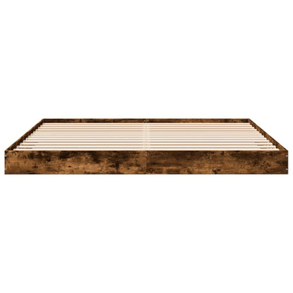 Giroletto senza Materasso Rovere Fumo 180x200 cm in Truciolato
