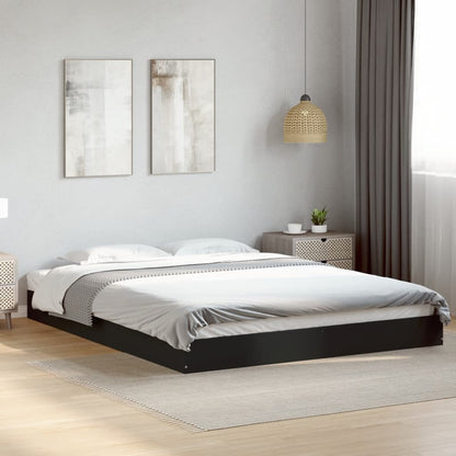 Giroletto Nero 150x200 cm in Legno Multistrato