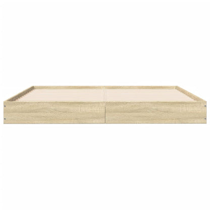Giroletto senza Materasso Rovere Sonoma 150x200cm in Truciolato