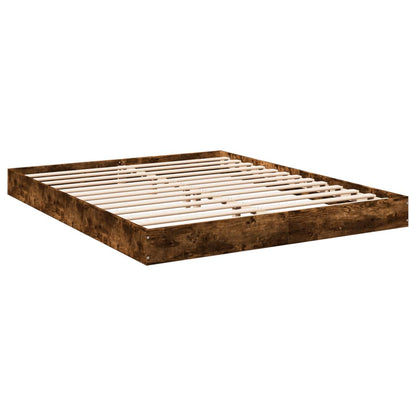 Giroletto senza Materasso Rovere Fumo 150x200 cm in Truciolato
